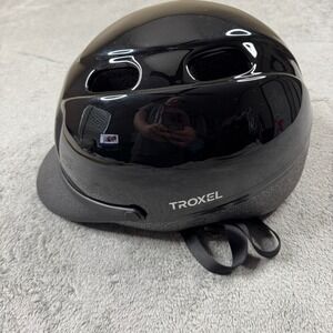 Troxel Sport Equestrian Helmet Women Size M Black NWOT DialFit ASTM Certified